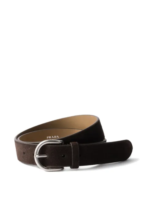 Prada suede belt Brown 2CS129054