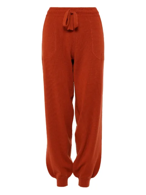 ERES Star track pants Brown 232327