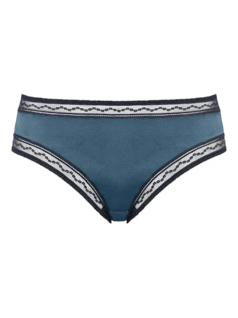 ERES Inspirée lace-trimmed briefs Blue 612523