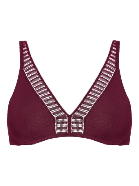 ERES Valérie Graph underwire triangle bra Purple 60965