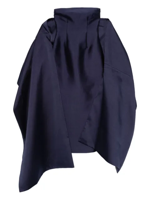 Solace London Midaxi strapless midi dress Blue OS46040