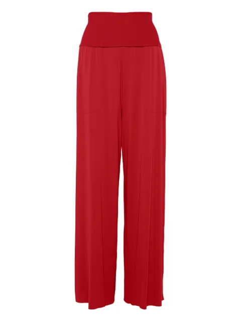 ERES Dao wide-leg trousers Red 232314