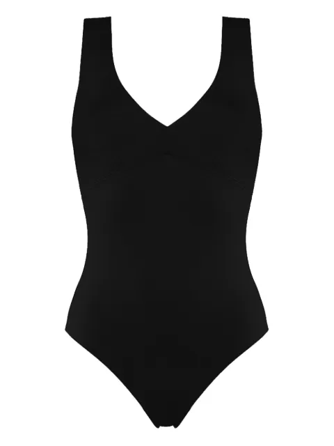 ERES Hold Up V-neck swimsuit Black 011405