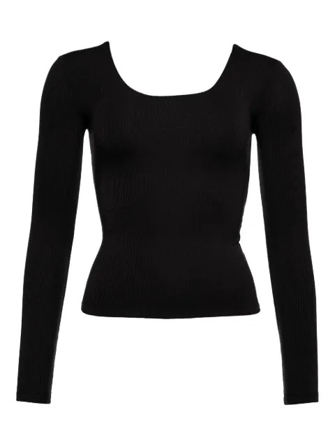 ERES Lottie long-sleeve top Black 272538