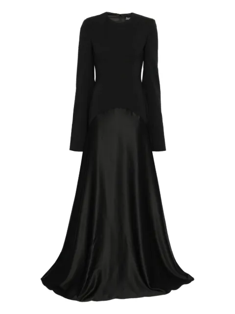Solace London Claudine maxi dress Black OS46056
