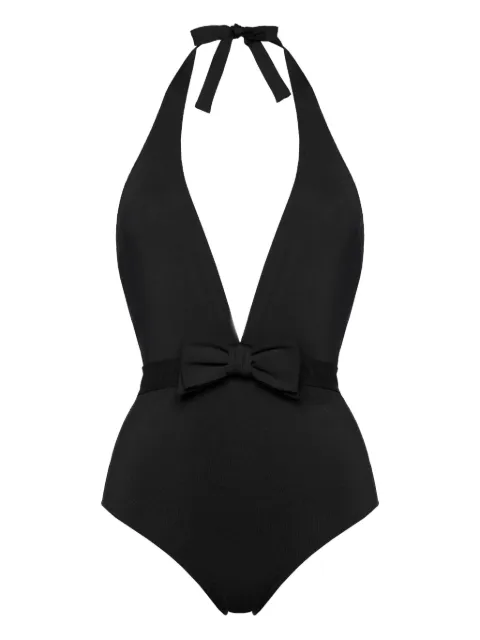 ERES Couture halter-neck swimsuit Black 012538