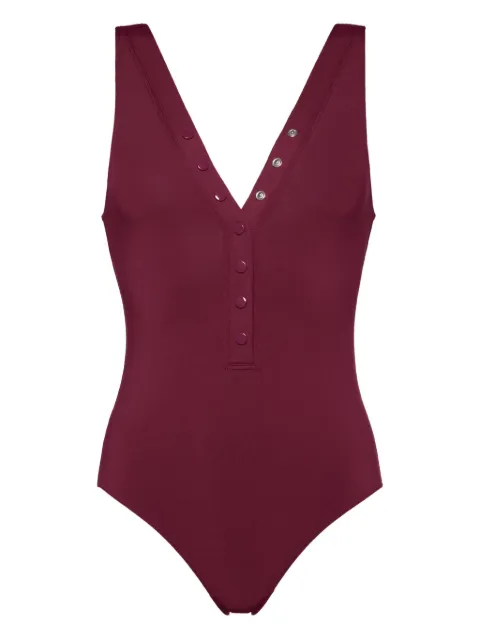 ERES Icône buttoned swimsuit Purple 012427