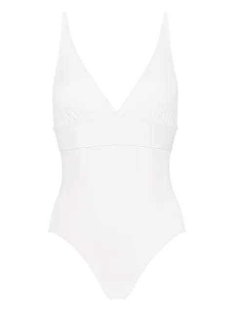 ERES Larcin V-neck swimsuit White 011503
