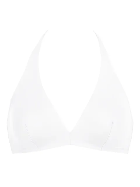 ERES Gang triangle bikini top White 031402