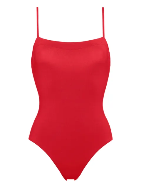 ERES Aquarelle square-neck swimsuit Red 011402