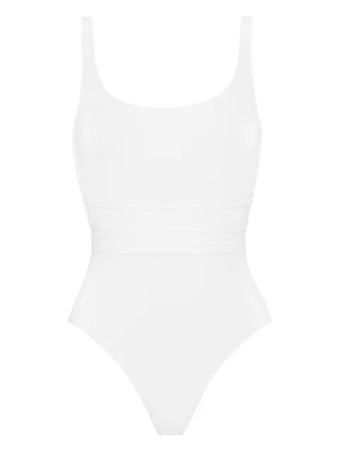ERES Asia tank one-piece swimsuit White 011401