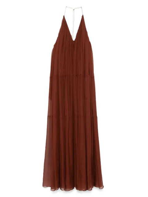 Retrofete jersey maxi dress Brown RSS251110017