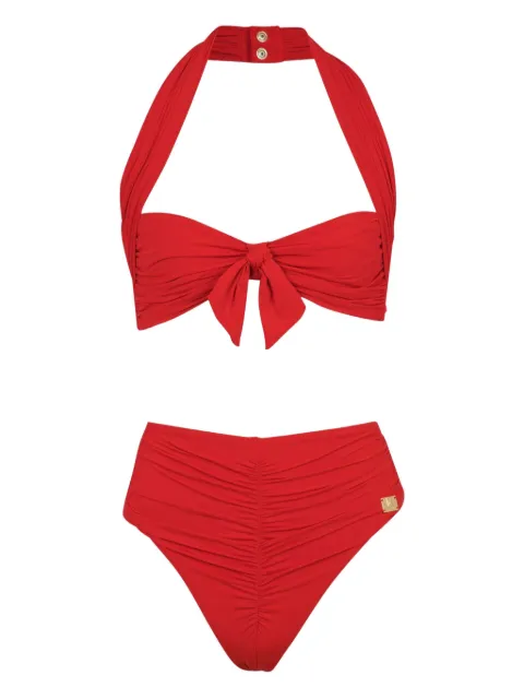 Balmain tie-detail bikini Red BKBBT2440600