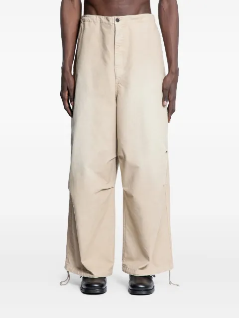 Hed Mayner cotton trousers Neutrals HMMA30022AHA193