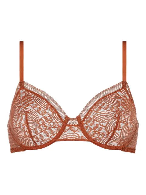 ERES Cerise full-cup lace bra Brown 64003