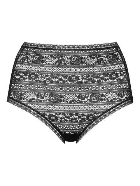 ERES Voilette high-waisted lace briefs Black 612529