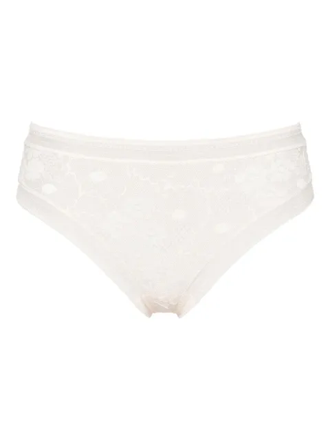 ERES Tisane floral-lace thong White 612323