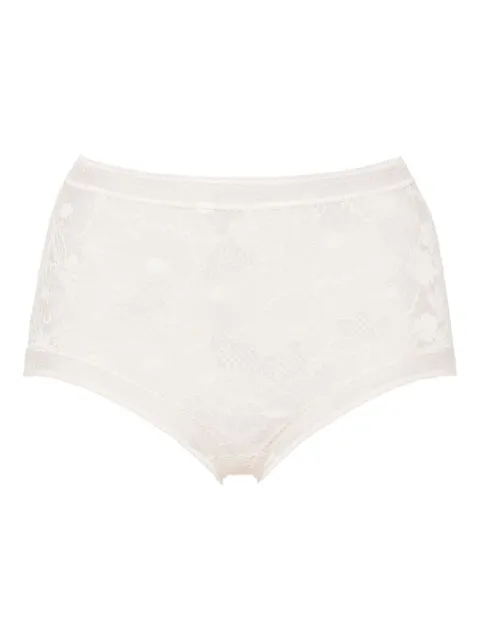 ERES Acacia floral-lace high-waisted briefs White 612325