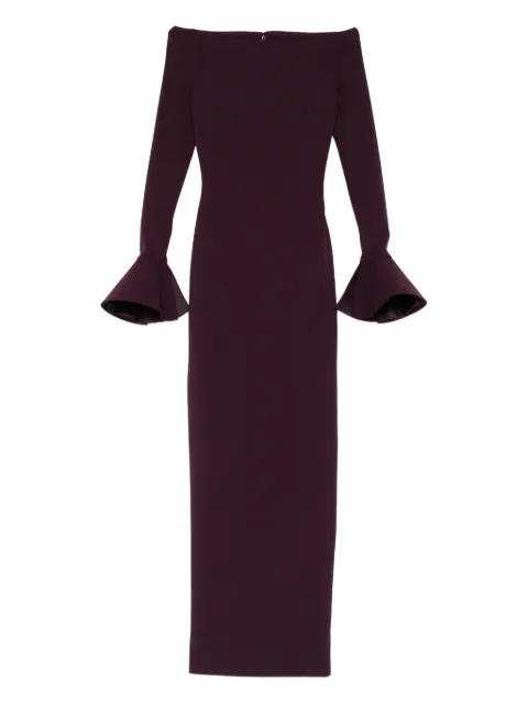 Solace London Anica maxi dress Purple OS46053