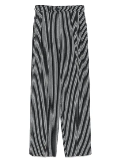 Saint Laurent Pre-Owned 1990s striped trousers Blue SL280UQ