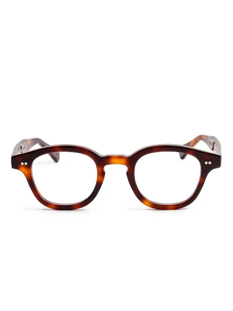 Epos Bronte 3 tortoiseshell oval-frame glasses Brown BRONTE2