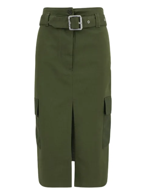 PINKO belted cargo midi skirt Green 104660A2EG