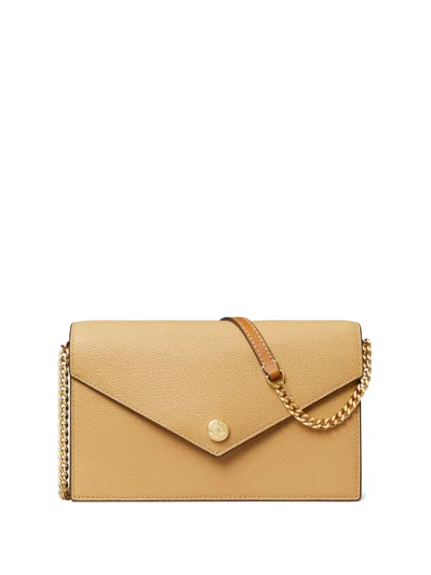 Tory Burch Pebble Envelope chain wallet Brown 169529