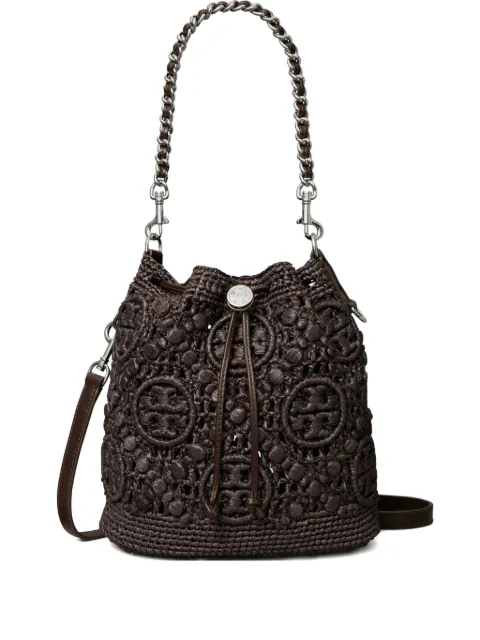 Tory Burch T Monogram bucket bag Brown 169277