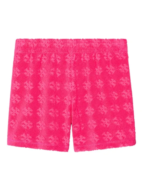 Tory Burch terry jacquard shorts Pink 167178