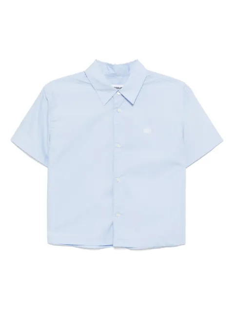 CHOCOOLATE logo-embroidered shirt Blue SRL8680XU