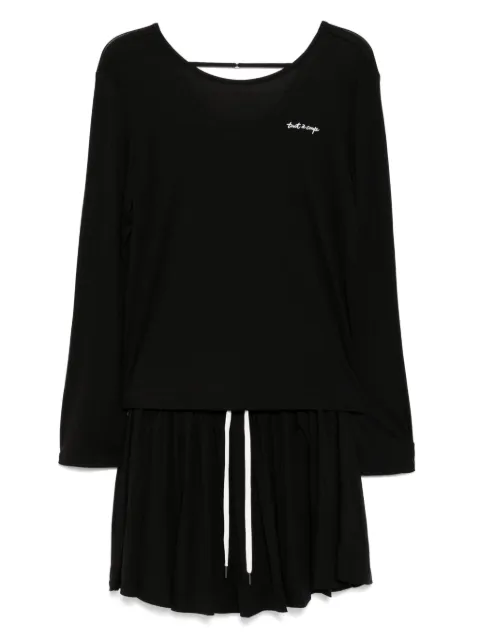 tout a coup logo-print shorts set S640AU5