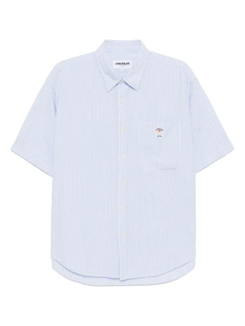 CHOCOOLATE short-sleeved shirt Blue SRC8425XU