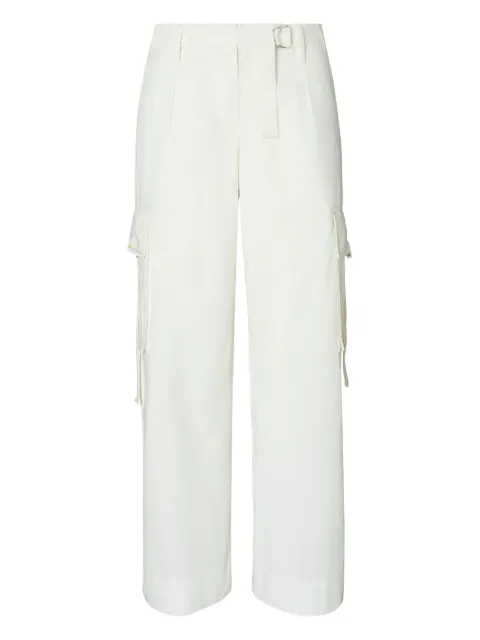 Tory Burch belted cargo pants White 168650