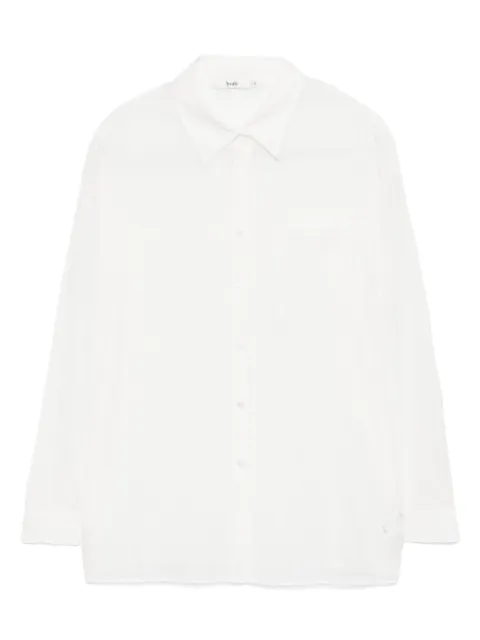 b+ab long-sleeved shirt White 5U207AS