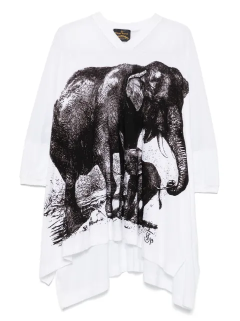Vivienne Westwood Pre-Owned 2000s graphic-print T-shirt White VW680UA