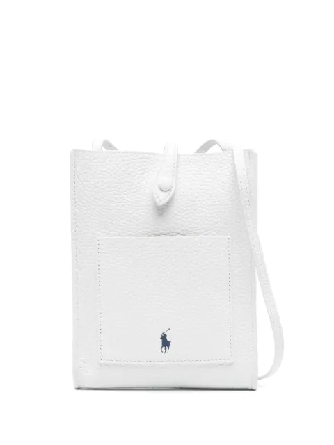 Polo Ralph Lauren Polo Play leather crossbody bag White 427960562004