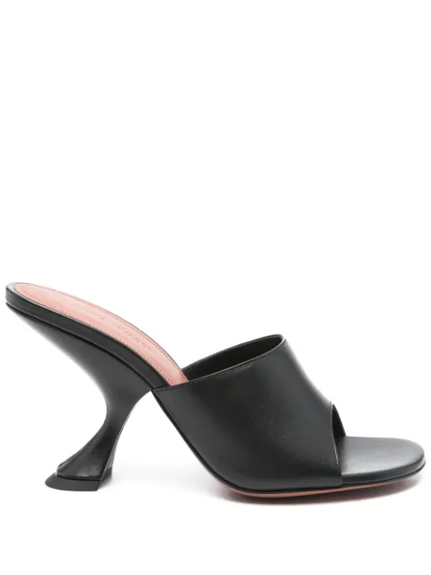 Amina Muaddi 90mm Taylor sandals Black TAYLORSLIPPER90