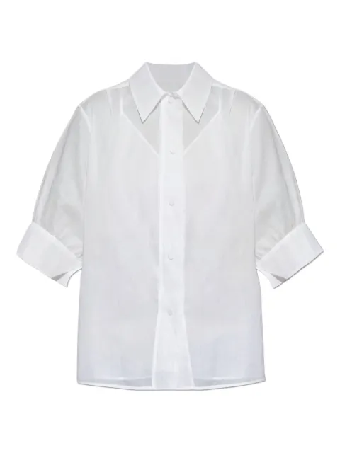 Jil Sander short sleeve shirt White J01DL0162J45014