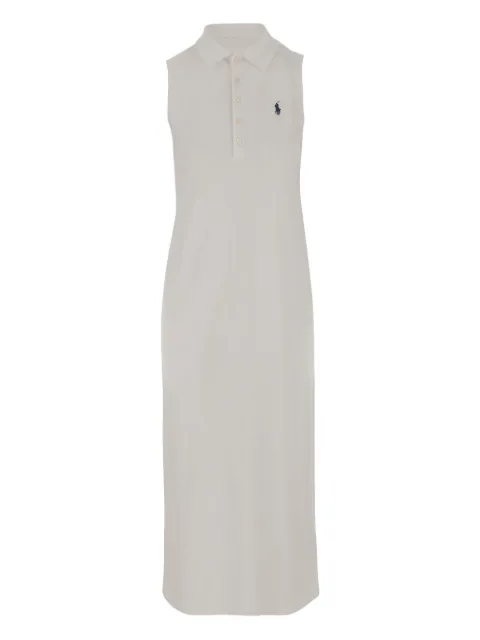 Polo Ralph Lauren Polo Pony midi dress White 211968292001