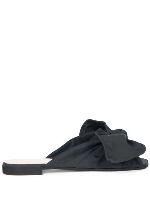 Nº21 bow-detail sandals Black 25ESP05810581N001