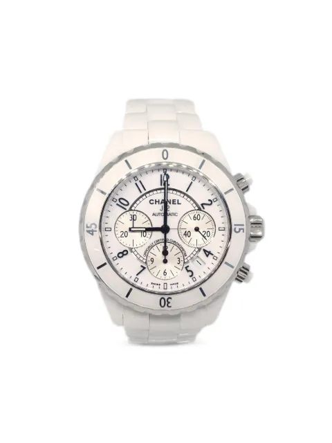 CHANEL Pre-Owned 2000s Ceramic J12 41mm White S66082