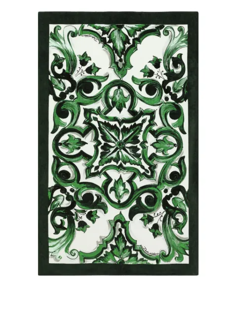 Dolce & Gabbana cotton beach towel White TCF013TCAHD