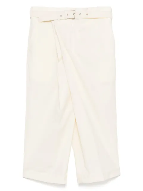 Comme Des Garçons wide leg trousers Neutrals GOP0200511