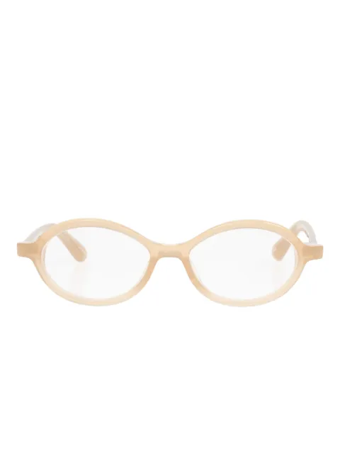 Jacquemus logo-print glasses Neutrals JAC123