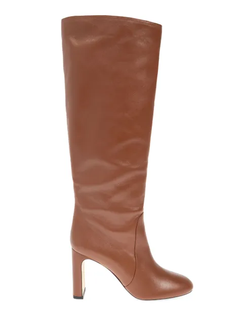 Stuart Weitzman 90mm leather boots Brown SL545