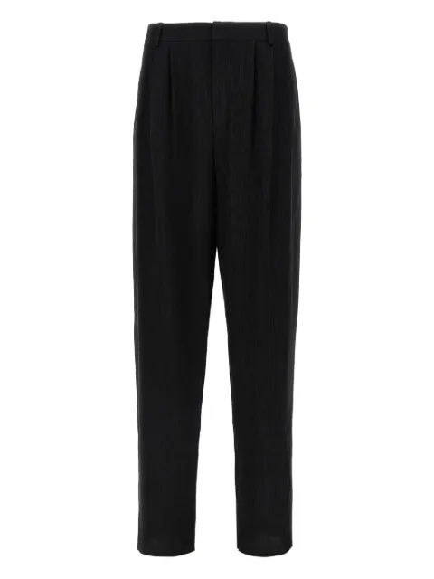 Saint Laurent silk trousers Black 818291Y2L11