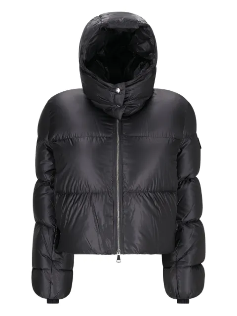 Add detachable-hood down jacket Black 10AW330