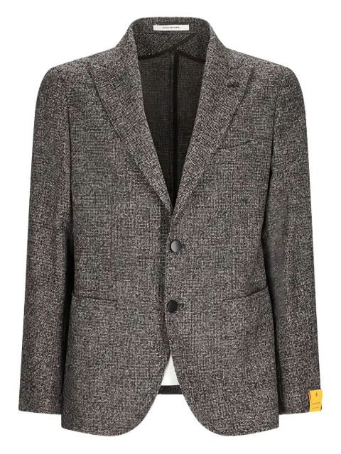Tagliatore textured two-button jacket Grey 1SMC26K340226