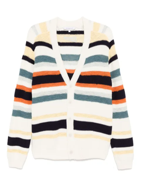 Maison Kitsuné striped cardigan Neutrals OM00506KT1129
