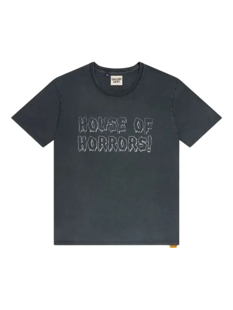 GALLERY DEPT. slogan-print T-shirt Black HT10053